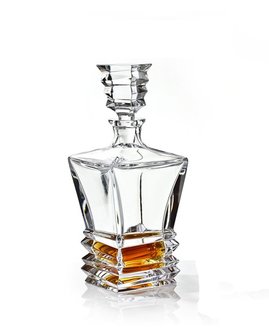 Crystal Bohemia Whiskey Karaf Rocky - Kristal - 650 ml. - 1 stuk