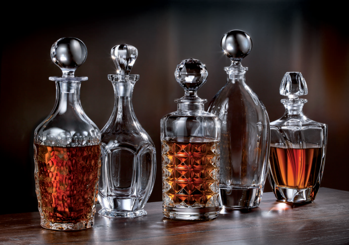 Decanters-for-whiskey-rum-and-brandy-Crystal